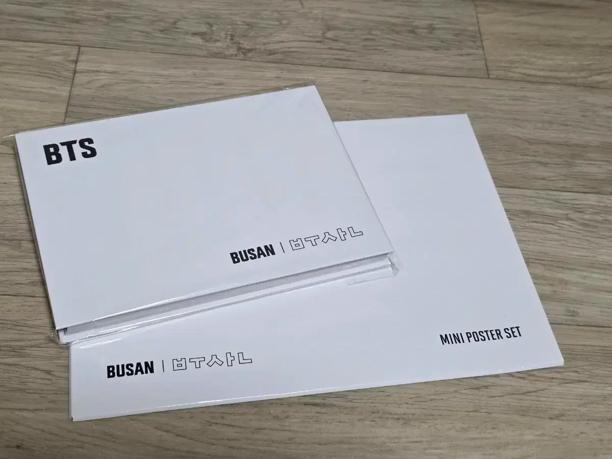 Bts Yet To Come Busan photobook + mini poster set bulk