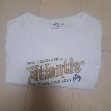 Mrs. GREEN APPLE Atlantis T셔츠 M사이즈