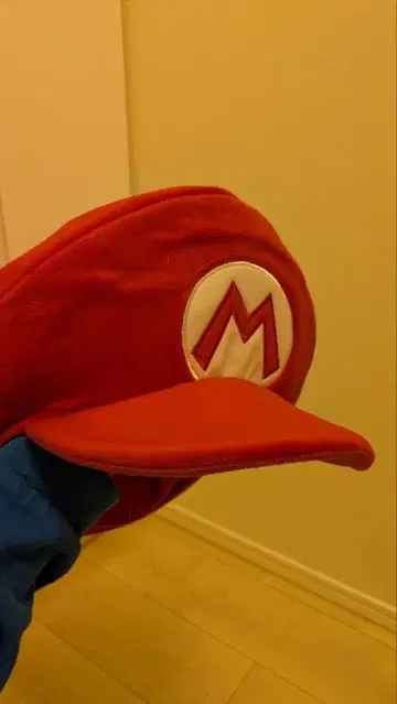 마리오 캡 빨간색 유니버셜에서의 구매품