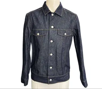 새상품급 Jeanik 3rd 원워시 코튼 데님 자켓