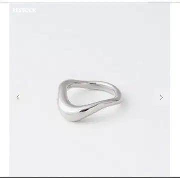 jouete 쥬에테 웨이브 반지 13호 실버