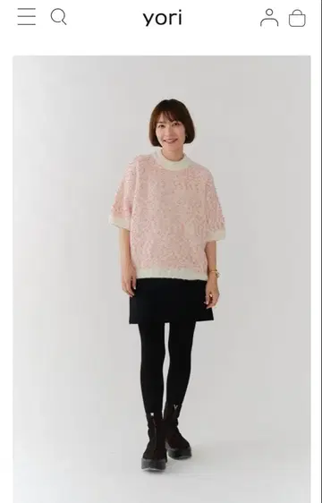 [택 포함 새상품] yori 포켓 울 미니 스커트(black 38사이즈)