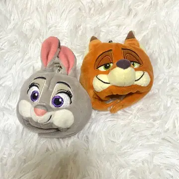 주토피아 팬캡 키체인 닉 주디