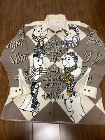 Castelbajac 애니멀 프린트 긴팔 셔츠