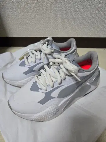PUMA RS G 골프화 화이트 그레이