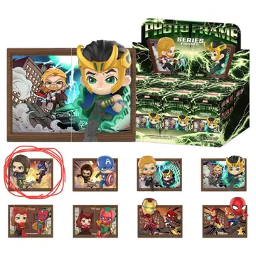 마블 marvel 버키 피규어 팝마트 사진 액자