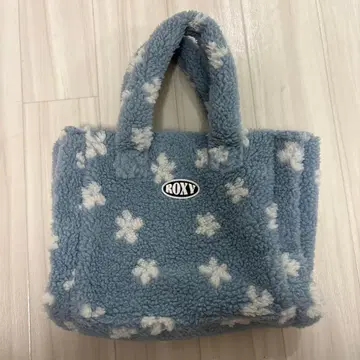 [ ROXY 록시 ] 플리스 토트백 블루