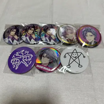 니지산지 후와 미나토 캔뱃지 8개 세트