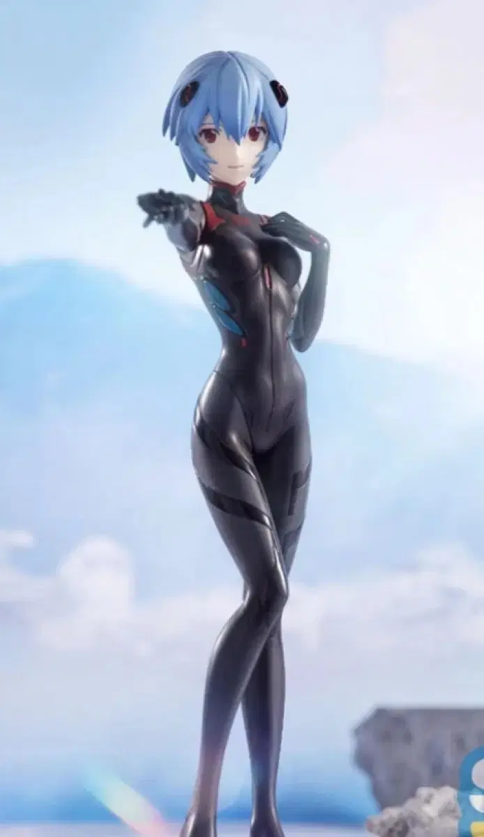 Evangelion Sega Ayanami Rei Kurorei Figure