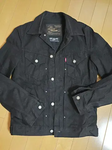 RUDE GALLERY 블랙 데님 자켓