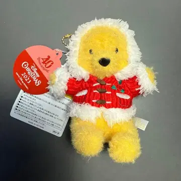 디즈니 크리스마스 2023 푸우 인형 배지