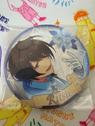 앙스타 중국 서약 캔뱃지 사쿠마 리츠