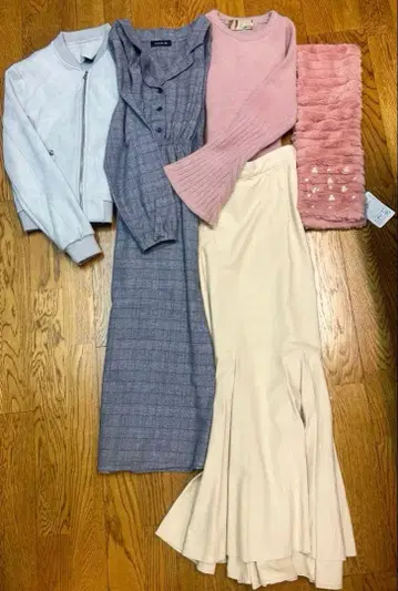 코디 묶음 판매 깔끔한 캐주얼 5세트 돌려입기 가을/겨울 오피스