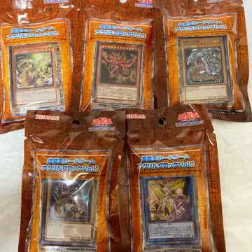 유희왕 카드 게임 아크릴 블록 vol.1 전 5종