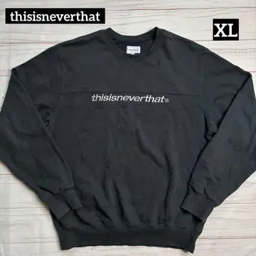 디스이즈네버댓 자수 로고 맨투맨 thisisneverthat