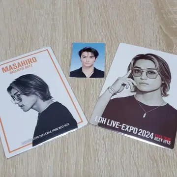 BALLISTIK BOYZ 스나다 마사히로 포토 카드 폴라로이드 세트