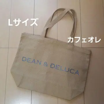 딘앤델루카 차리티 토트백 L 사이즈 카페오레