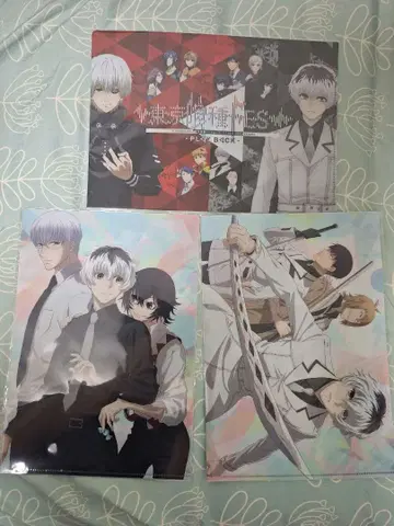 도쿄 구울 클리어 파일 3장 세트