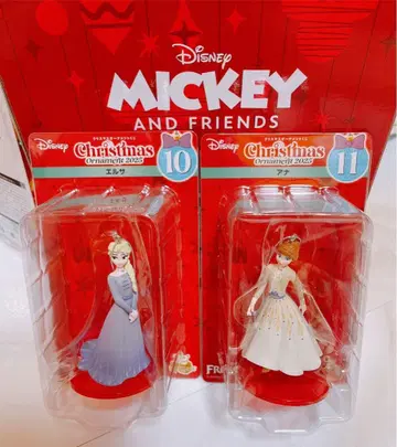 2025년 디즈니 크리스마스 오너먼트 안나 세트 엘사 안나