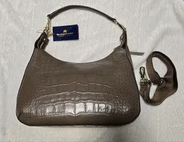 모다 프린치페 2way 크로커다일 패턴 가죽 숄더백