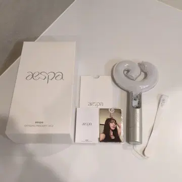 aespa 응원봉 트레이딩 카드 포함
