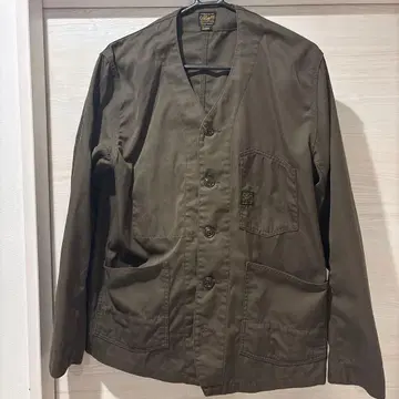 쿠티 09SS 노카라 워크 자켓 XL 사이즈