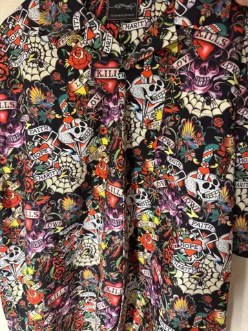 에드 하디 반팔 셔츠