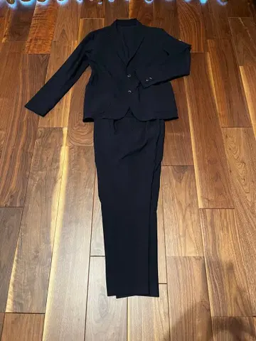 그린 라벨 릴랙싱 네이비 시어서커 수트