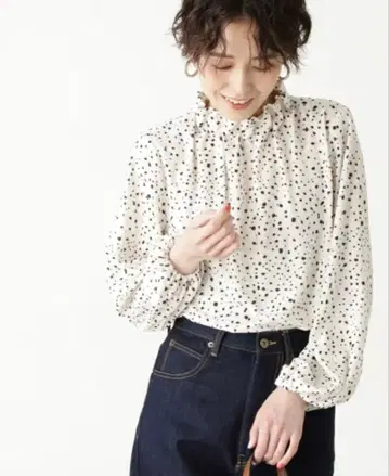 페이퍼백 퍼프 블라우스 N. Natural Beauty Basic