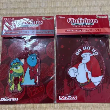 몬스터즈 인크 & 산타클로스 아크릴 키링 세트