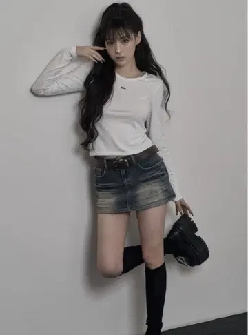 khakipoint Basic Long Sleeve 티셔츠 한국