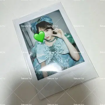 사쿠라이 유이 FRUITS ZIPPER 대혜택회 폴라로이드