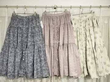 시마무라 아오키 미사코 NINA'S 리버서블 캉캉 스커트 3종 세트