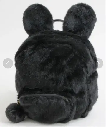 토끼 퍼 백팩 토끼 귀 지뢰 양산