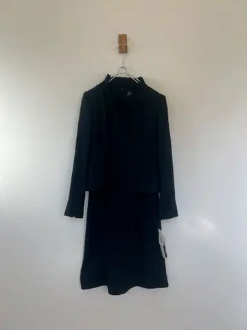 미사용 도쿄 소와르 원피스 수트 7호 블랙 포멀 세레모니