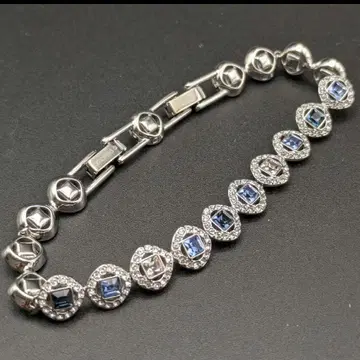 SWAROVSKI 팔찌 실버 스와로스키 뱅글