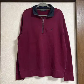 [ 구제 의류 ] NAUTICA 하프 지퍼 트레이닝복