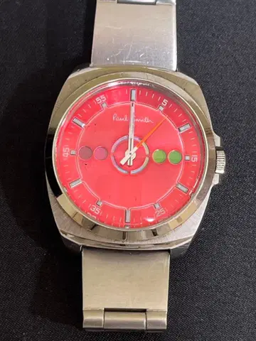 Paul Smith 빨간색 손목시계 쿼츠 일본제