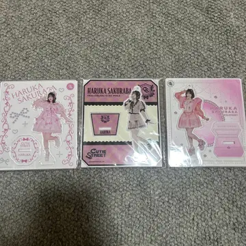 사쿠라바 하루카 CUTIE STREET 아크릴 스탠드 큐스토
