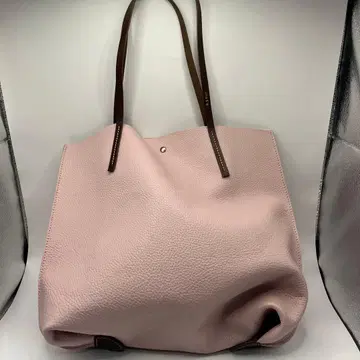 muku 무쿠 천연 가죽 가죽 핑크 토트백