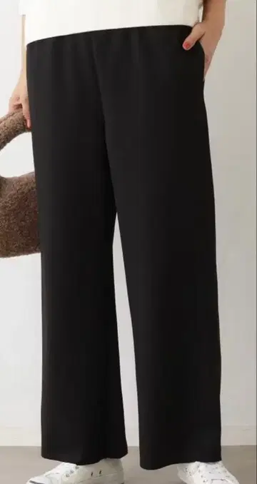 드라이 터치/조젯 와이드 팬츠