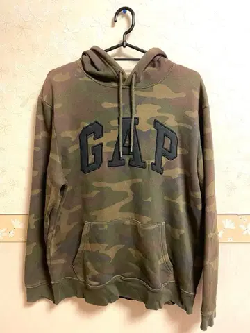 GAP 갭 속기모 후드티 카모플라쥬 카모플라주 M 사이즈