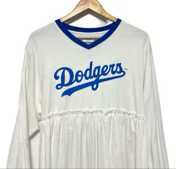 MLB 도킹 원피스 다저스 긴소매 도킹 원피스
