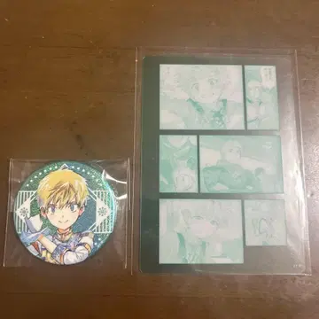 메달리스트전 클리어 카드 캔뱃지 아오바 리오