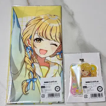 학원 아이돌 마스터 학마스 DMM 스크래치 후지타 코토네 2종 세트