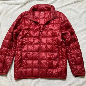 [ 컨디션 최상 ] UNIQLO 울트라 라이트 다운 퀼팅 자켓 빨간색 M