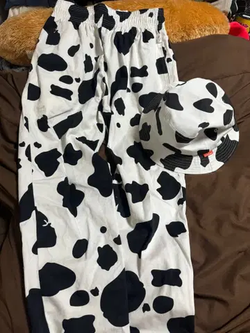 cook man의 팬츠와 햇 세트