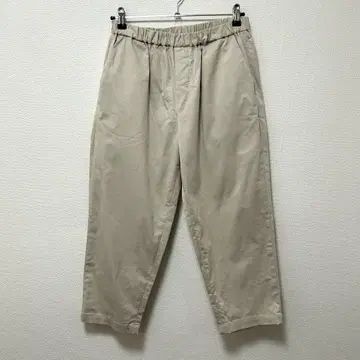 미즈이로 인드 코튼 스트레치 턱 이지 팬츠