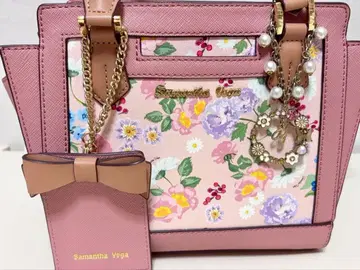 (백참 포함) 사만사 베가 꽃무늬 핑크