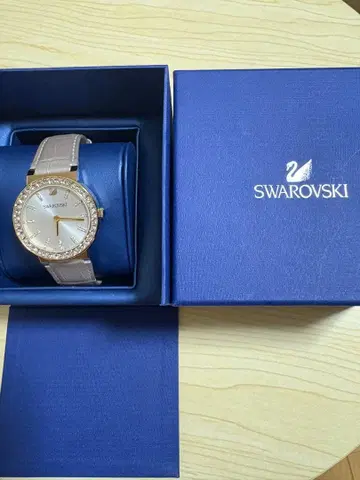 Swarovski 여성용 시계 실버/골드